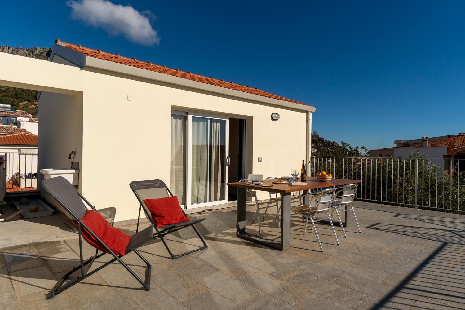 Casa Selvaggio Blu Appartement Santa Maria Navarrese Buitenkant foto